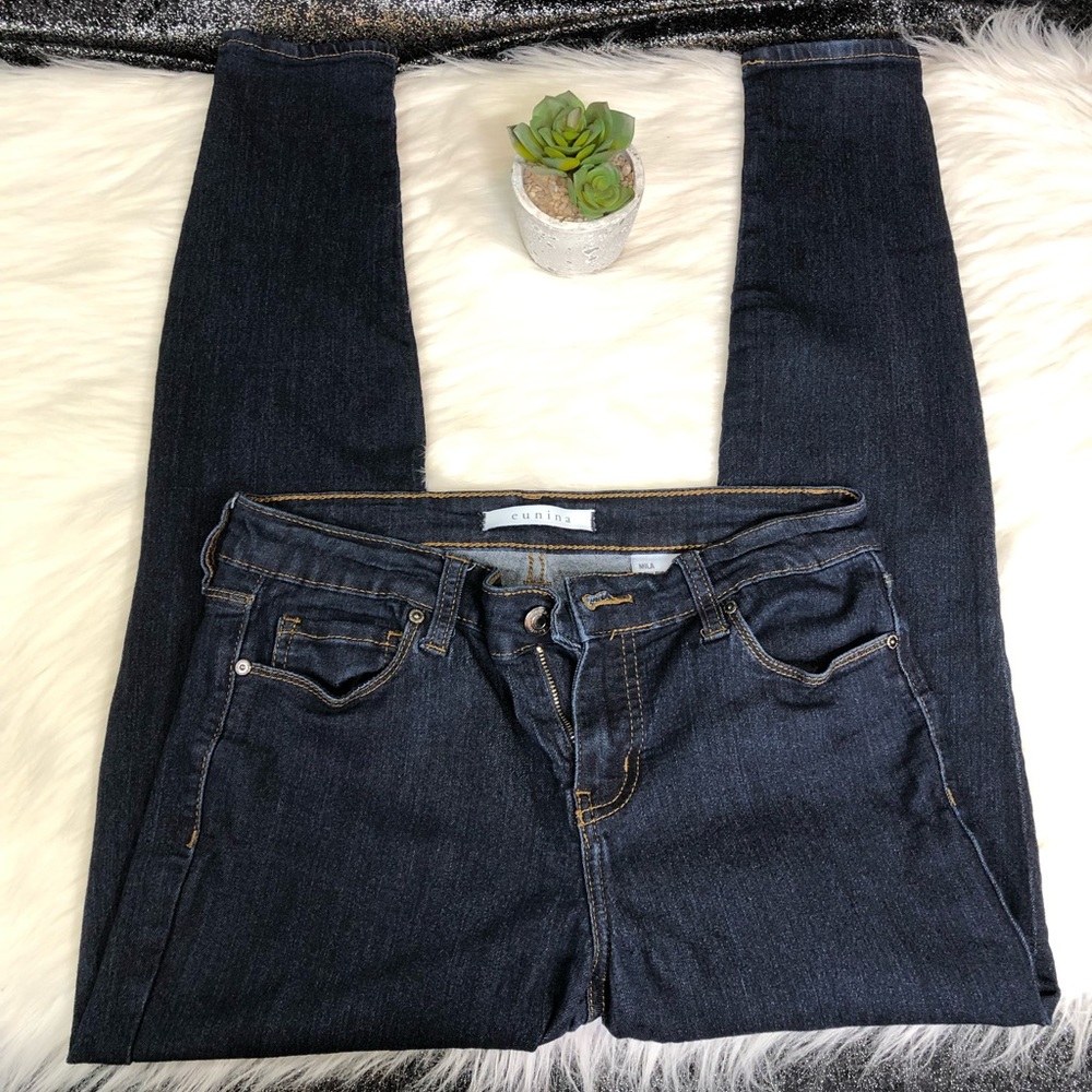 Dark wash jeggings - Picture 2 of 4